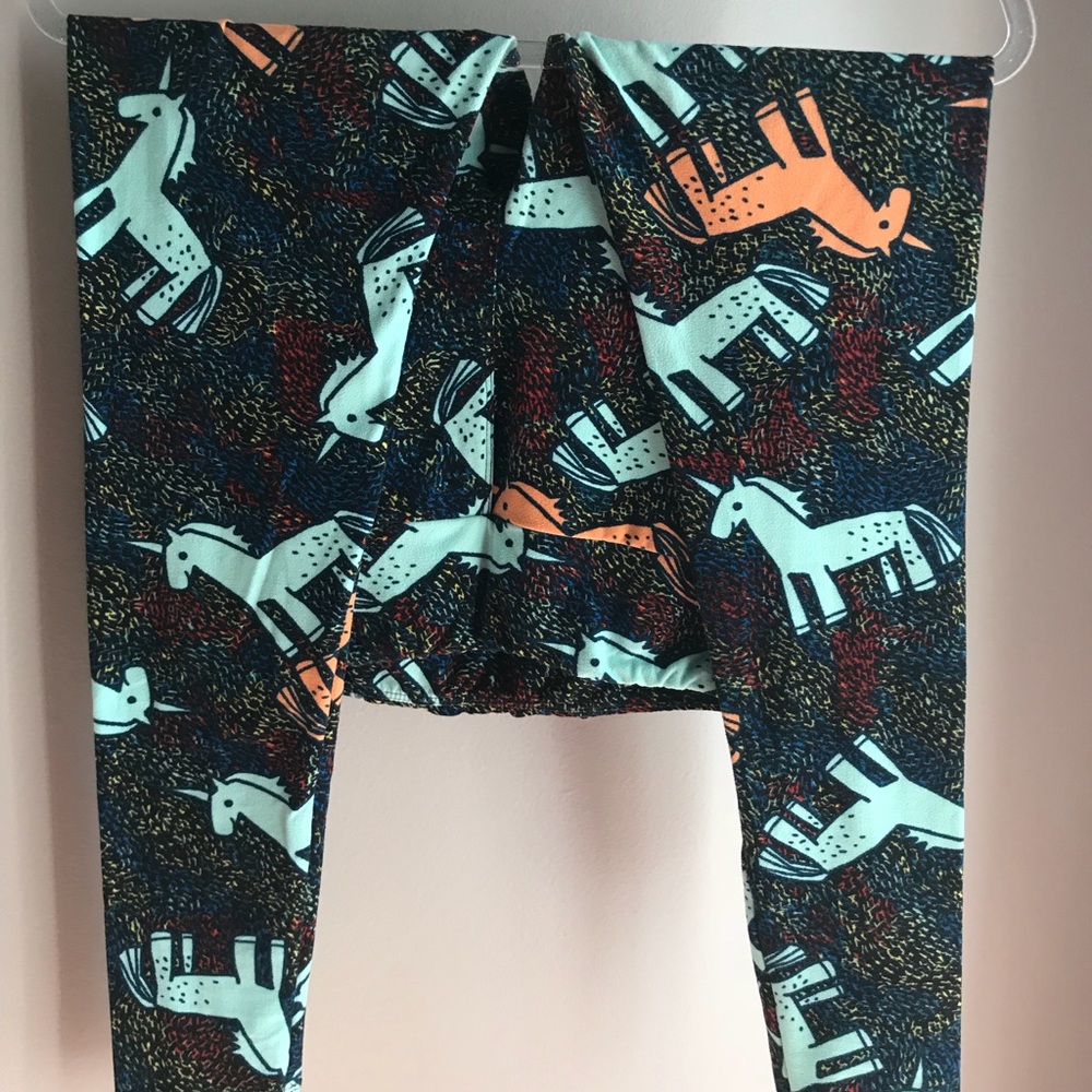 LuLaRoe OS UNICORN 🦄 Leggings EUC